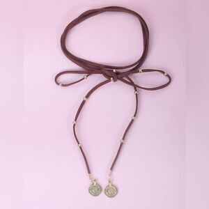 Brown Wrap Necklace N1324